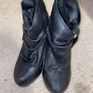Black booties